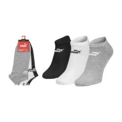 Puma Skarpety Stopki 3-Pack 94710907. Białe skarpetki damskie Puma, bez wzorów. Za 36.99 zł.