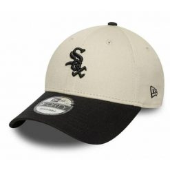 Czapka baseballowa Chicago White Sox League Essential 9forty. Czarne czapki damskie New Era, bez wzorów. Za 145.00 zł.