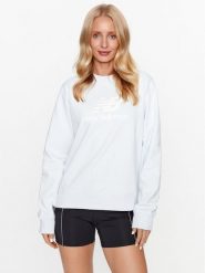 New Balance Bluza Essentials Stacked Logo French Terry Crewneck WT31532 Niebieski Regular Fit. Niebieskie bluzy damskie New Balance, l, bez wzorów, z syntetyku, bez kaptura. Za 249.99 zł.