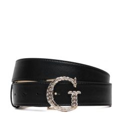 Pasek Guess. Czarne paski damskie Guess, z aplikacjami. Za 284.99 zł.