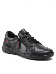 Go Soft Sneakersy WI16-SAMSON-01 Czarny. Czarne obuwie sportowe damskie GO SOFT, ze skóry, bez zapięcia. Za 229.99 zł.