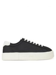 Tommy Jeans Sneakersy Tjw Flatform Canvas Sneaker EN0EN02792 Czarny. Czarne obuwie sportowe damskie Tommy Jeans, z jeansu, bez zapięcia. Za 219.99 zł.