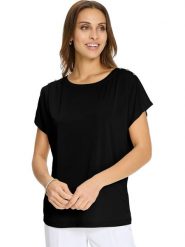 WITT WEIDEN Koszulka w kolorze czarnym rozmiar: 44. Czarne bluzki damskie WITT WEIDEN, bez wzorów, bez kołnierzyka, bez ramiączek. Za 56.99 zł.