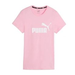 T-shirt Damski Logo ESS. Czerwone t-shirty damskie Puma, m, bez wzorów, bez kołnierzyka. Za 128.99 zł.