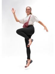 Maier Sports Legginsy sportowe "Fav" w kolorze czarnym rozmiar: 40. Czarne legginsy damskie Maier Sports, bez wzorów, z materiału, outdoorowe. Za 197.17 zł.