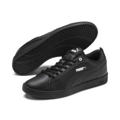 Trampki Puma Smash Wns v2 L, Czarny, Kobiety. Czarne trampki damskie Puma, bez wzorów, z materiału, bez zapięcia. Za 261.10 zł.