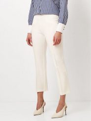 Toni Spodnie materiałowe w kolorze kremowym rozmiar: W36. Brązowe spodnie materiałowe damskie Toni, bez wzorów, z materiału. Za 152.99 zł.