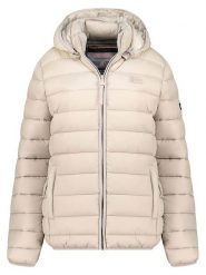 Geographical Norway Kurtka pikowana "Atichoko" w kolorze beżowym rozmiar: XXL. Brązowe kurtki damskie Geographical Norway, xxl, bez wzorów, bez kaptura. Za 144.92 zł.