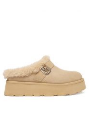 Guess Śniegowce FLFDOC ESU06 Beżowy. Brązowe śniegowce damskie Guess, z materiału. Za 495.30 zł.