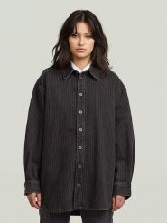G-Star Koszula w kolorze czarnym rozmiar: S. Czarne koszule damskie G-Star, s, bez wzorów, z bawełny, retro, bez kołnierzyka, bez ramiączek. Za 269.95 zł.