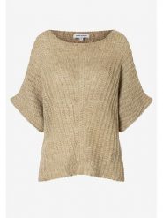 More & More Sweter w kolorze beżowym rozmiar: 38. Brązowe swetry klasyczne damskie More & More, ze splotem, bez kołnierzyka. Za 144.95 zł.