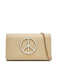LOVE MOSCHINO Torebka JC4296PP0PK1412A Kremowy. Białe torebki wieczorowe damskie Love Moschino, bez wzorów, ze skóry, bez dodatków. Za 789.99 zł.