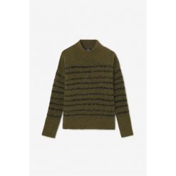 Damski sweter z długim rękawem Le Temps des cerises August. Brązowe swetry klasyczne damskie Le Temps Des Cerises, na zimę, bez kołnierzyka. Za 383.00 zł.