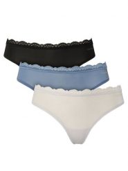 Calvin Klein Underwear Komplet stringów LV00QD5300 Kolorowy. Komplety bielizny Calvin Klein Underwear, bez wzorów, z syntetyku. Za 189.99 zł.