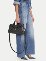 Guess Torebka Dea HWSG79 93060 Szary. Szare torebki klasyczne damskie Guess, ze skóry, bez dodatków. Za 359.99 zł.