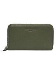 Liebeskind Berlin Skórzany portfel "Frieda" w kolorze khaki - 16 x 9 x 2 cm rozmiar: onesize. Brązowe portfele damskie Liebeskind Berlin, bez wzorów, z materiału. Za 184.95 zł.
