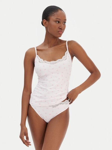 Guess Komplet bielizny O6RG09 KG630 Różowy. Czerwone komplety bielizny Guess, z aplikacjami, z syntetyku. Za 329.99 zł.