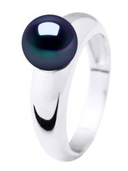 Pearline Srebrny pierścionek z perłą rozmiar: 48. Niebieskie pierścionki damskie Pearline, z perłą, srebrne. Za 304.99 zł.