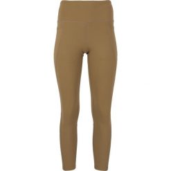 Damskie legginsy Athlecia Aliya. Brązowe legginsy damskie Athlecia, bez wzorów, na jogę i pilates. Za 233.50 zł.