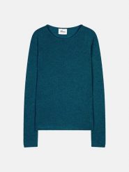Just Cashmere Kaszmirowy sweter "Joyce" w kolorze niebieskim rozmiar: L. Niebieskie swetry klasyczne damskie Just Cashmere, l, z kaszmiru, bez kołnierzyka. Za 311.85 zł.