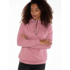 Bluza damska z kapturem Protest NXG DINAH. Czerwone bluzy damskie Protest, xl, bez wzorów, z kapturem. W wyprzedaży za 180.00 zł.