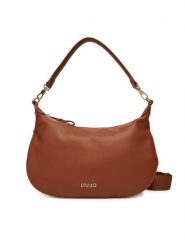 Liu Jo Torebka Esc M Hobo AF5133 E0058 Brązowy. Brązowe torebki klasyczne damskie Liu Jo, ze skóry, bez dodatków. Za 629.99 zł.