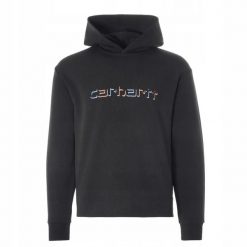 BLUZA DAMSKA CARHARTT SHADOW SCRIPT S KOLOR CZARNY. Czarne bluzy damskie Carhartt, l, bez wzorów, z bawełny, bez kaptura. Za 249.50 zł.
