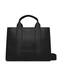 KARL LAGERFELD Torebka A4W30264 Czarny. Czarne torebki klasyczne damskie KARL LAGERFELD, ze skóry, bez dodatków. Za 679.99 zł.
