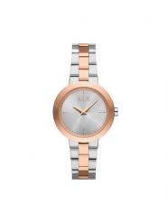 Armani Exchange Zegarek Jackie AX5172 Srebrny. Szare, analogowe zegarki damskie Armani Exchange, srebrne. Za 969.99 zł.