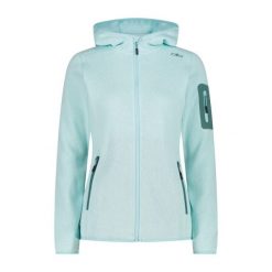 Bluza damska turystyczna CMP 3H19826. Białe bluzy damskie CMP, na zimę, l, bez wzorów, z materiału, z kapturem. Za 296.55 zł.