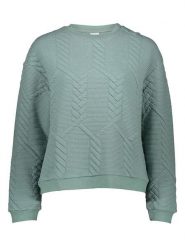 Sublevel Bluza w kolorze zielonym rozmiar: XS. Zielone bluzy damskie Sublevel, xs, bez wzorów, bez kaptura. Za 48.28 zł.