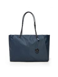 MICHAEL Michael Kors Torebka Georgia 30R5SIOT3C Granatowy. Niebieskie shopper bag MICHAEL Michael Kors, bez wzorów, z materiału, bez dodatków. Za 669.99 zł.