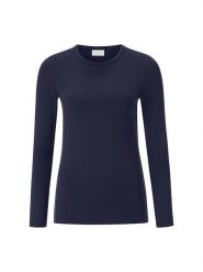 Rich & Royal Koszulka w kolorze granatowym rozmiar: L. Niebieskie koszulki damskie Rich & Royal, l, bez wzorów, bez kołnierzyka, bez ramiączek. Za 127.65 zł.