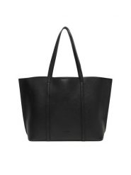 JENNY Torebka CEO-JNY-M-004-09 Czarny. Czarne shopper bag Jenny, bez wzorów, z materiału, bez dodatków. Za 169.99 zł.