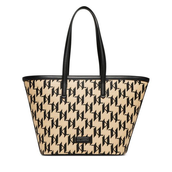 Torebka KARL LAGERFELD. Brązowe torebki klasyczne damskie KARL LAGERFELD, bez dodatków. Za 429.99 zł.