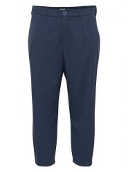 Kaffe Spodnie chino w kolorze granatowym rozmiar: 50. Niebieskie spodnie materiałowe damskie Kaffe, bez wzorów. Za 217.99 zł.