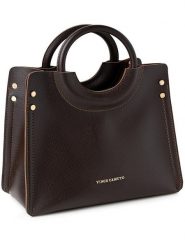 Vince Camuto Torebka "Perugia" w kolorze brązowym - 28 x 22 x 14 cm rozmiar: onesize. Brązowe torebki klasyczne damskie Vince Camuto, z materiału, przez ramię, bez dodatków. Za 121.99 zł.