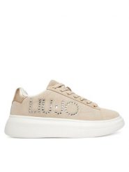 Liu Jo Sneakersy Babol 01 BF5059 PX002 Beżowy. Brązowe obuwie sportowe damskie Liu Jo, ze skóry, bez zapięcia. Za 499.99 zł.