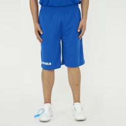 Szorty do biegania Portland niebieskie. Niebieskie spodenki sportowe damskie LEGEA, m, bez wzorów, z poliesteru, do biegania. Za 64.00 zł.