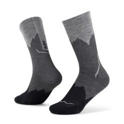 Skarpetki Buff Merino Lightweight Crew Sock LWC3. Czarne skarpetki damskie Buff, bez wzorów, z elastanu. Za 125.80 zł.