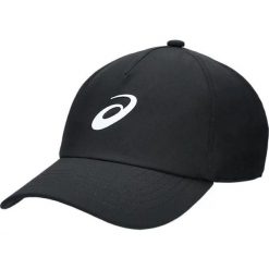 Czapka z daszkiem Asics Performance. Czarne czapki z daszkiem damskie Asics, bez wzorów. Za 166.00 zł.