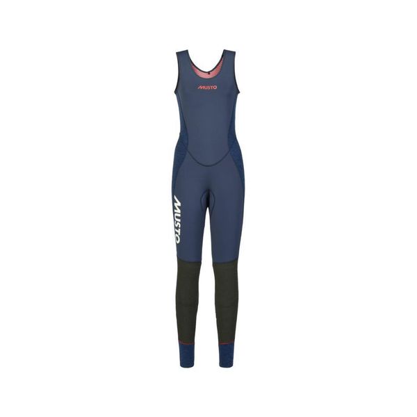 Kombinezon damski Musto Flexite Alumin 3.0. Niebieskie kombinezony damskie Musto, s, bez wzorów, z elastanu, biznesowe, bez kołnierzyka, bez ramiączek, długie. Za 1,377.70 zł.
