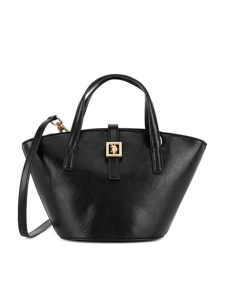 U.S. Polo Assn. Torebka BIUXT8500WVP Czarny. Czarne torebki klasyczne damskie U.S. Polo Assn., bez dodatków. Za 329.99 zł.
