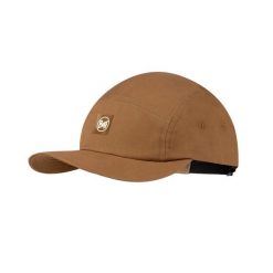 Czapka z daszkiem BUFF 5 PANEL VENTURE CAP SOLID CAMEL. Brązowe czapki z daszkiem damskie Buff, bez wzorów, z bawełny. Za 139.90 zł.
