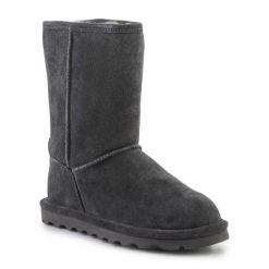 Śniegowce Damskie BearPaw Elle Short 1962W-060 szare. Szare śniegowce damskie z gumy. Za 613.11 zł.