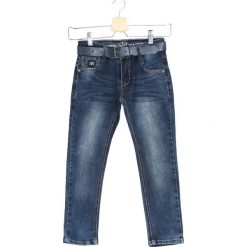 Granatowe Jeansy Second Sun. Jeansy chłopięce marki 4F. Za 29.99 zł.