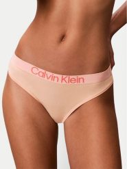 Calvin Klein Underwear Figi klasyczne LV00QD5291 Pomarańczowy jasny. Brązowe figi Calvin Klein Underwear, bez wzorów, z bawełny. Za 79.99 zł.
