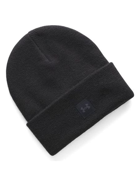 Under Armour Czapka beanie "Halftime" w kolorze czarnym rozmiar: onesize. Czarne czapki damskie Under Armour, bez wzorów, ze splotem. Za 92.21 zł.