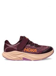 Hoka Sneakersy Rincon 4 1168875 Bordowy. Czerwone buty sportowe dziewczęce HOKA, bez wzorów, z materiału, bez zapięcia. Za 359.99 zł.