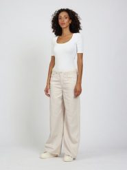 GANG JEANS Dżinsy - Comfort fit - w kolorze beżowym rozmiar: W28. Brązowe jeansy damskie GANG JEANS, z podwyższonym stanem. Za 322.95 zł.